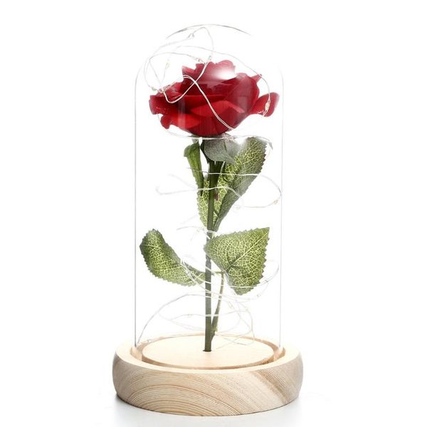 decorative flowers & wreaths rose glass cover lamp wooden simulation decor valentine's day lovers gift for wedding party
decorative flowers & wreaths rose glass cover lamp wooden simulation decor valentine's day lovers gift for wedding party