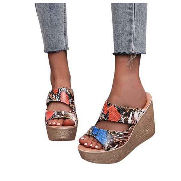 fashion snake print hollow color matching fish mouth slope women's slippers pantuflas de mujer 2021 shoes, Black
fashion snake print hollow color matching fish mouth slope women's slippers pantuflas de mujer 2021 shoes, Black