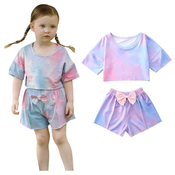 clothing sets toddler kids baby girls tie-dye camouflage leopard half sleeve t-shirt shorts outfits summer girl clothes 5-6 years, White
clothing sets toddler kids baby girls tie-dye camouflage leopard half sleeve t-shirt shorts outfits summer girl clothes 5-6 years, White