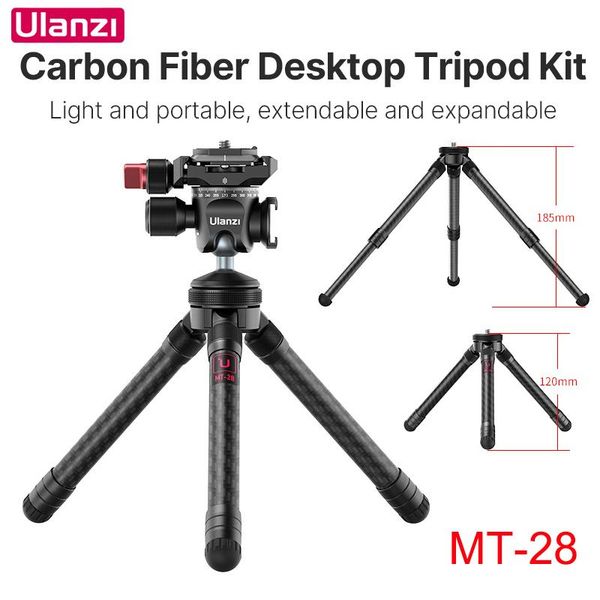 ulanzi extendable carbon fiber tripod mt-28 u-120 panoramic head ballhead cold shoe for smartphone dslr mirrorless camera tripods
ulanzi extendable carbon fiber tripod mt-28 u-120 panoramic head ballhead cold shoe for smartphone dslr mirrorless camera tripods