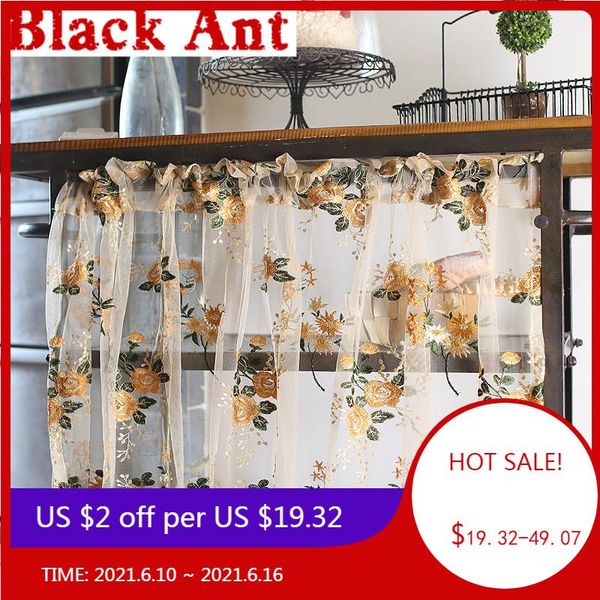 curtain & drapes yellow rose short for living room romatic half cabinet door american country style window blinds dl-jd957#20
curtain & drapes yellow rose short for living room romatic half cabinet door american country style window blinds dl-jd957#20