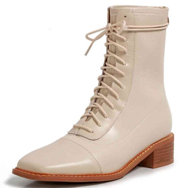 boots brand genuine leather square heels shoelaces ankle stylish winter shoes boots women, Black
boots brand genuine leather square heels shoelaces ankle stylish winter shoes boots women, Black