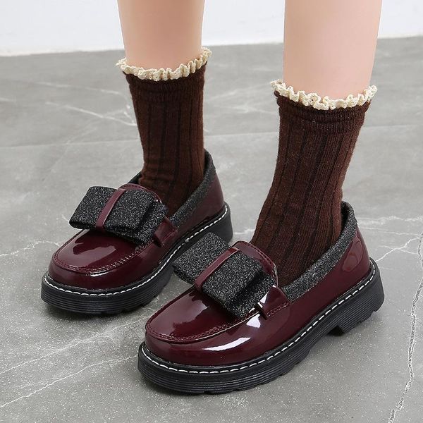 flat shoes 2021 autumn fashion kids girls leather children' sneakers tassel pu patent british dress party princess, Black;grey
flat shoes 2021 autumn fashion kids girls leather children' sneakers tassel pu patent british dress party princess, Black;grey
