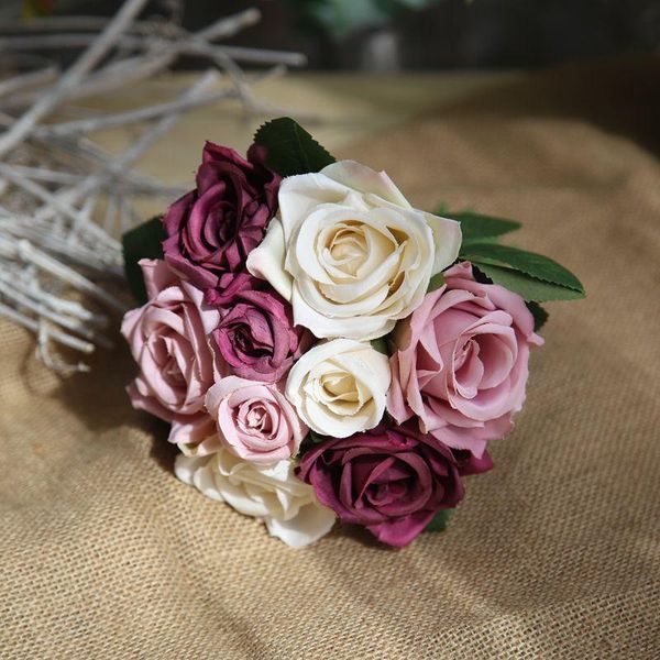 heads artificial flowers bouquet silk rose fake for home wedding decoration peonies indoor decorative & wreaths
heads artificial flowers bouquet silk rose fake for home wedding decoration peonies indoor decorative & wreaths