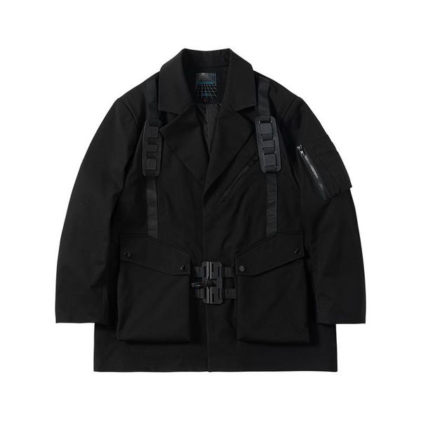 men's jackets jacket esdr tactical suit quick release buckle multiple pockets techwear ninjawear techninja streetwear, Black;brown
men's jackets jacket esdr tactical suit quick release buckle multiple pockets techwear ninjawear techninja streetwear, Black;brown