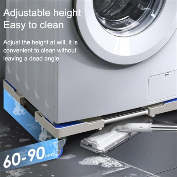 bathroom storage & organization universal refrigerator washing machine base heightened stainless steel shelf bracket
bathroom storage & organization universal refrigerator washing machine base heightened stainless steel shelf bracket