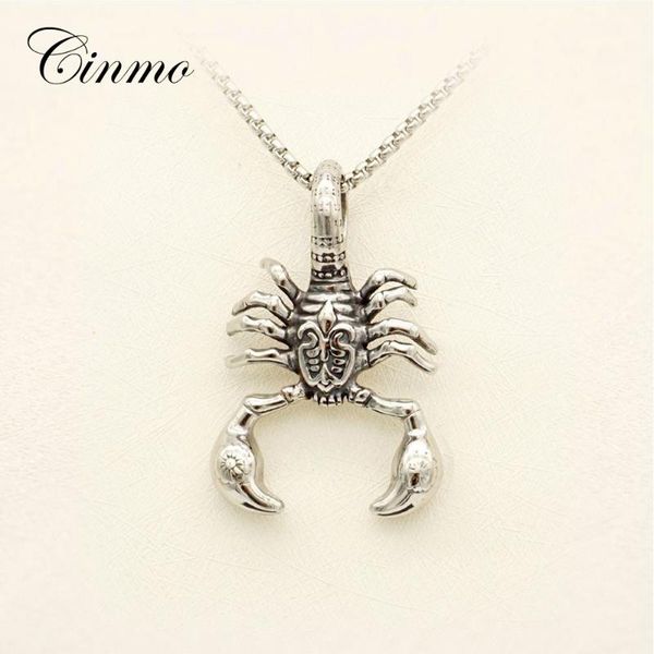 pendant necklaces cinmo retro insect scorpion necklace halloween horror stainless steel for men women trendy jewelry gift, Silver
pendant necklaces cinmo retro insect scorpion necklace halloween horror stainless steel for men women trendy jewelry gift, Silver