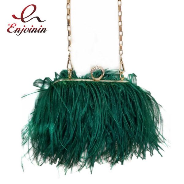 evening bags luxury ostrich feather party clutch bag women wedding purses and handbags small shoulder chain designer 2021
evening bags luxury ostrich feather party clutch bag women wedding purses and handbags small shoulder chain designer 2021