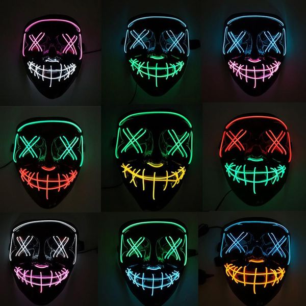 party decoration 2021 halloween led mask purge masks election masque costume dj light up glow in dark funny cosplay payday
party decoration 2021 halloween led mask purge masks election masque costume dj light up glow in dark funny cosplay payday