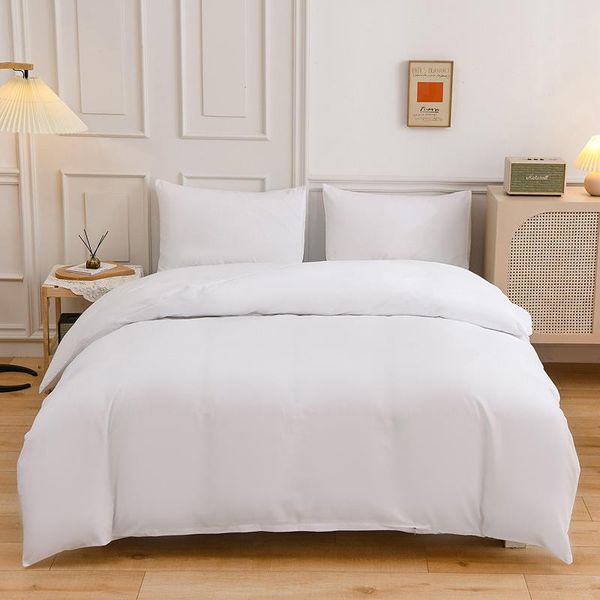 bedding sets simple style pure white sheet advanced colors polyester 3/4pcs colorfast fabric comfortable and soft oceania
bedding sets simple style pure white sheet advanced colors polyester 3/4pcs colorfast fabric comfortable and soft oceania
