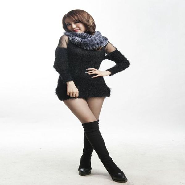 scarves russian women infinity real rex fur scarf circle long winter warm street fashion genuine muffler, Blue;gray
scarves russian women infinity real rex fur scarf circle long winter warm street fashion genuine muffler, Blue;gray