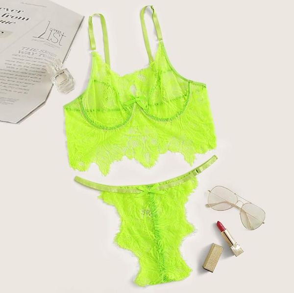 bras sets neon green women lace lingerie set fashion bra transparent underwear babydoll nightwear sleepwear soft, Red;black
bras sets neon green women lace lingerie set fashion bra transparent underwear babydoll nightwear sleepwear soft, Red;black
