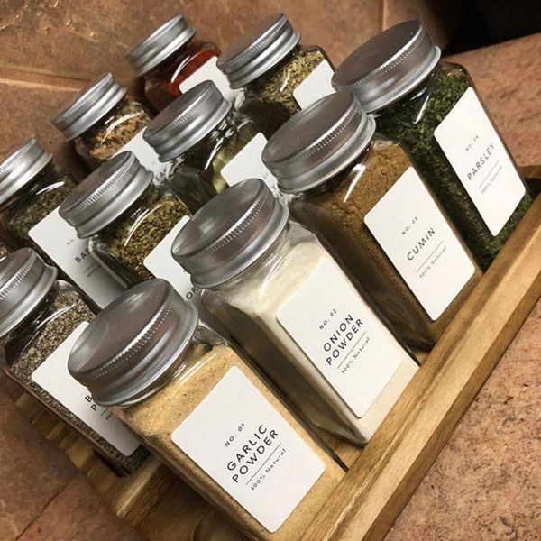 customize minimalist spice labels rectangle modern kitchen storage waterproof oil proof adhesive sticker greeting cards
customize minimalist spice labels rectangle modern kitchen storage waterproof oil proof adhesive sticker greeting cards