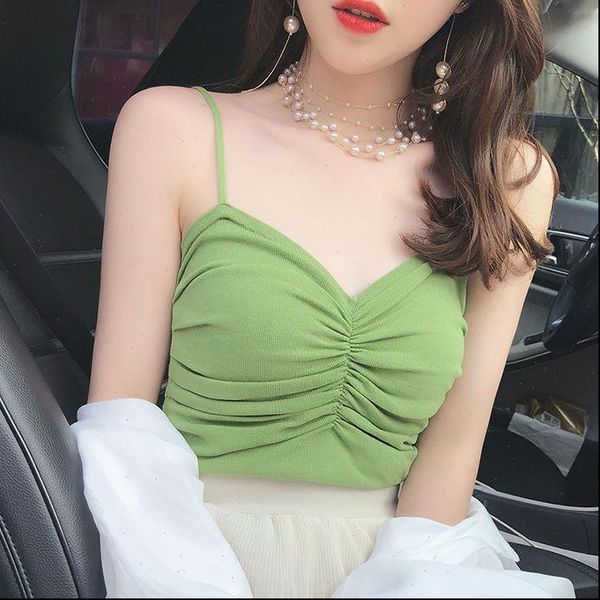 fashion harajuku women tanks crop solid knitted summer casual beach tank sleeveless vest avocado green rojo, White
fashion harajuku women tanks crop solid knitted summer casual beach tank sleeveless vest avocado green rojo, White