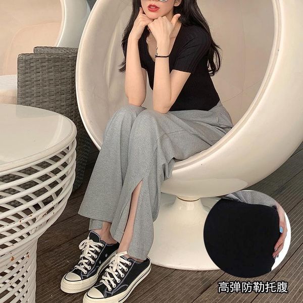 8182# leg splits wide loose straight maternity full long pants casual cotton belly for pregnant women summer pregnancy bottoms, White
8182# leg splits wide loose straight maternity full long pants casual cotton belly for pregnant women summer pregnancy bottoms, White