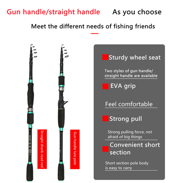 boat fishing rods brand 1.8m 2.1m 2.4m 2.7m carbon fiber rod ultra-short portable rotating
boat fishing rods brand 1.8m 2.1m 2.4m 2.7m carbon fiber rod ultra-short portable rotating