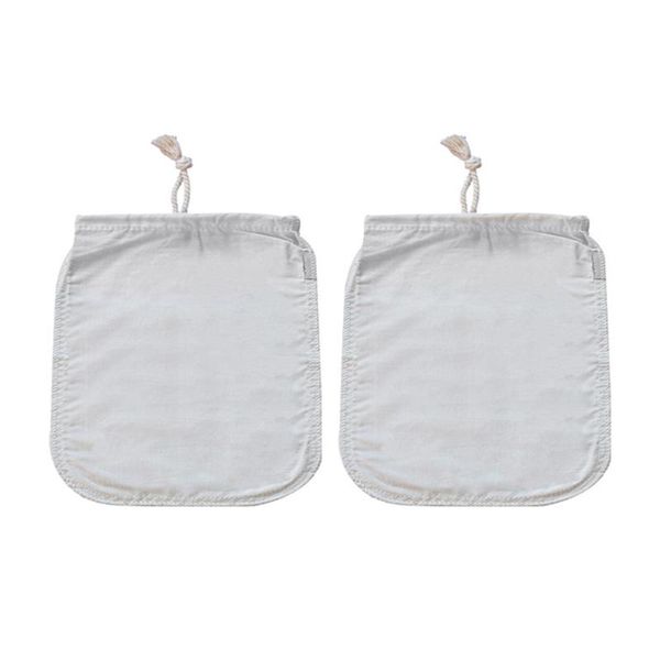 coffee filters 2pcs reusable cotton filter bag fine mesh food grade organic cloth strainer kitchenware
coffee filters 2pcs reusable cotton filter bag fine mesh food grade organic cloth strainer kitchenware