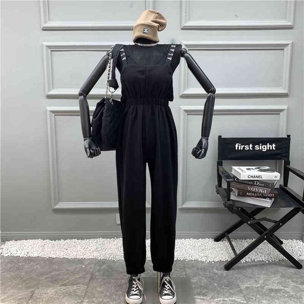 niche design suspending letter pants college wind age reduction elastic waistline high loose waistband overalls, Black;white
niche design suspending letter pants college wind age reduction elastic waistline high loose waistband overalls, Black;white