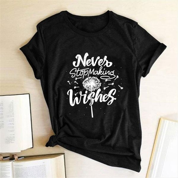never smaking es women dandelion print summer for teens casual woman tshirts cotton harajuku clothes femme, White
never smaking es women dandelion print summer for teens casual woman tshirts cotton harajuku clothes femme, White