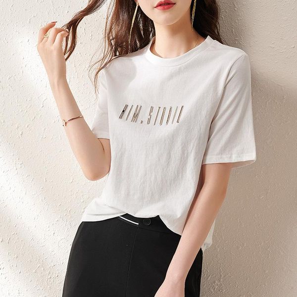 women's t-shirt aiyimaiyi white short sleeve cotton 2021 summer letter fashion korean top
women's t-shirt aiyimaiyi white short sleeve cotton 2021 summer letter fashion korean top