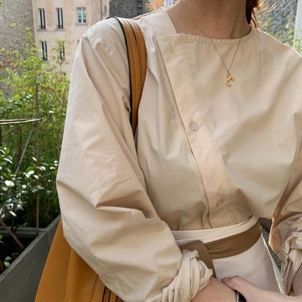 women's blouses & shirts asymsay korean autumn long sleeve vintage single breasted shirt casual solid color elegant loose, White
women's blouses & shirts asymsay korean autumn long sleeve vintage single breasted shirt casual solid color elegant loose, White