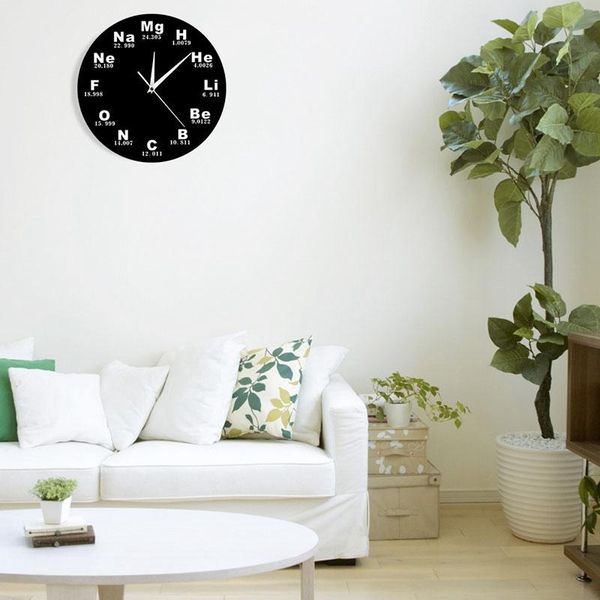 wall clocks modern design elements periodic acrylic clock science symbols watch gift for chemistry teacher
wall clocks modern design elements periodic acrylic clock science symbols watch gift for chemistry teacher