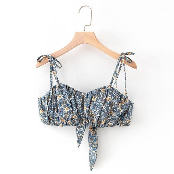 women strap blouse casual bow tie floral short streetwear vintage shirt backless fashion top, White
women strap blouse casual bow tie floral short streetwear vintage shirt backless fashion top, White