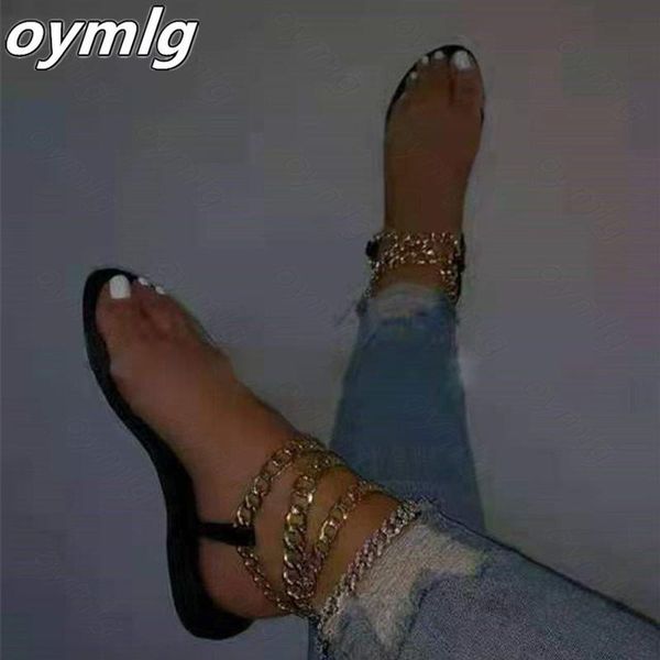 women summer beac sandals flats shoes woman pu leather plus size flip thong gothic chain sandalias mujer sapato feminino, Black
women summer beac sandals flats shoes woman pu leather plus size flip thong gothic chain sandalias mujer sapato feminino, Black