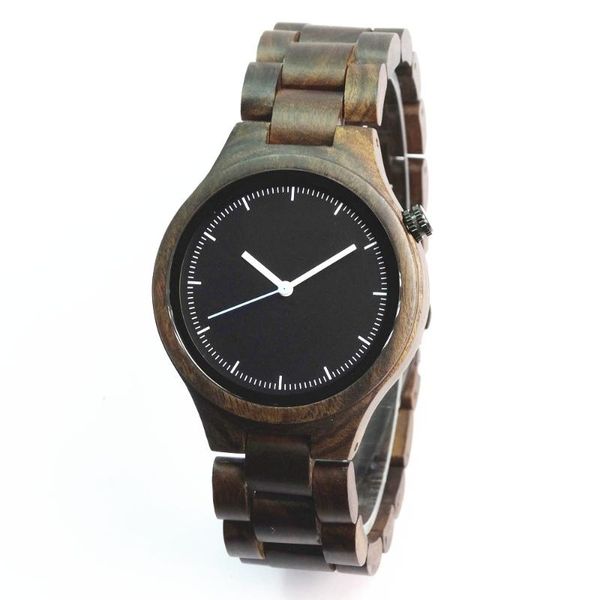 wristwatches mens wooden watch black sandal wood analog japan miyota quartz movement wristwatch, Slivery;brown
wristwatches mens wooden watch black sandal wood analog japan miyota quartz movement wristwatch, Slivery;brown