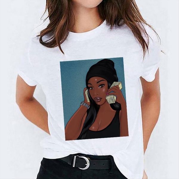 tshirts streetwear summer black girl womens make money tee casual short sleeve fashion shirt femme plus size, White
tshirts streetwear summer black girl womens make money tee casual short sleeve fashion shirt femme plus size, White