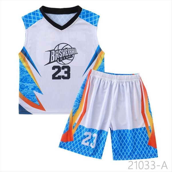 summer childrens vest set boys sports basketball clothes baby sleeveless 2 piece child clothing for boy, White
summer childrens vest set boys sports basketball clothes baby sleeveless 2 piece child clothing for boy, White