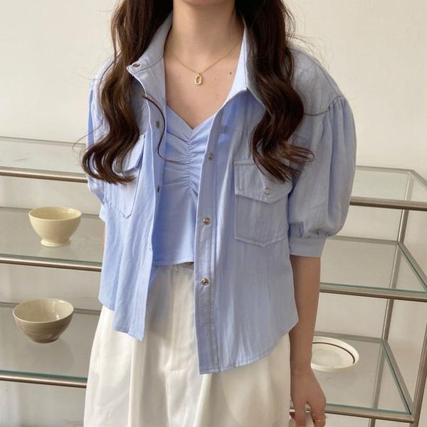 women's jackets alien kitty summer slim all match streetwear 2021 casual ol office lady women coats with tank two pieces sets, Black;brown
women's jackets alien kitty summer slim all match streetwear 2021 casual ol office lady women coats with tank two pieces sets, Black;brown