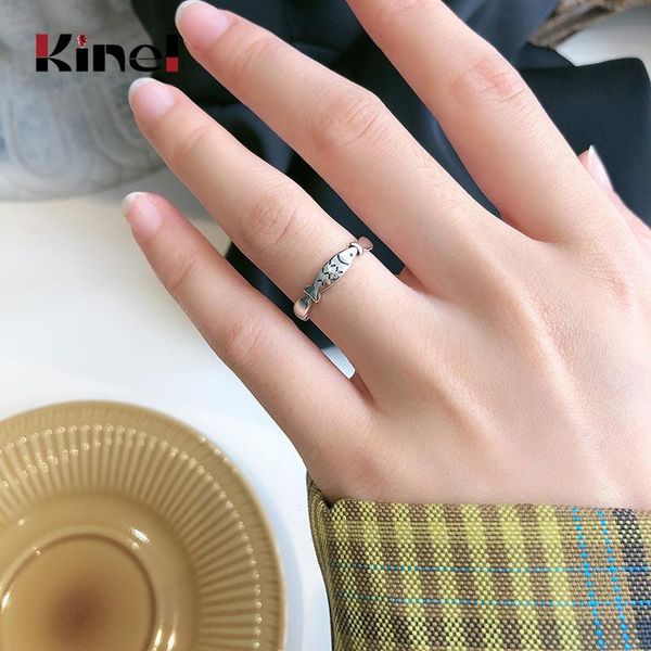 kinel genuine 925 sterling silver fish finger rings for women vintage style fine jewelry bague cluster, Golden;silver
kinel genuine 925 sterling silver fish finger rings for women vintage style fine jewelry bague cluster, Golden;silver