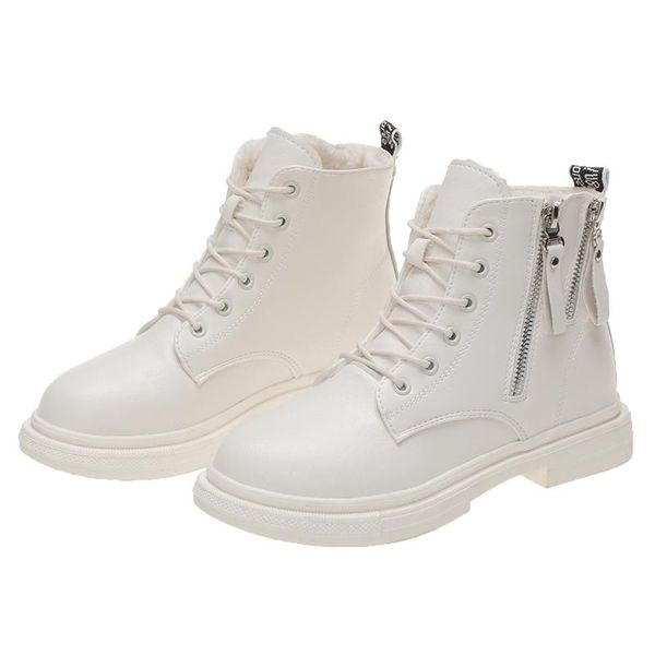 boots 2021 snow leather shoes women's winter thick cotton retro woman warm plush ankle, Black
boots 2021 snow leather shoes women's winter thick cotton retro woman warm plush ankle, Black
