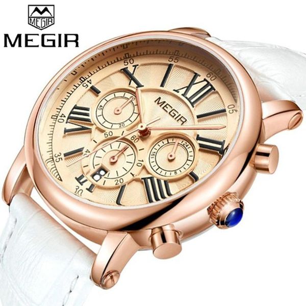 wristwatches original megir watch women watches brand ladies quartz white leather band clock relogio feminino sports female, Slivery;brown
wristwatches original megir watch women watches brand ladies quartz white leather band clock relogio feminino sports female, Slivery;brown