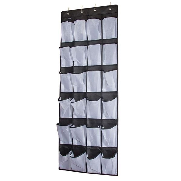 over the door shoe organizer, clear hanging rack, fabric closet organizer storage bag, 24 large mesh pockets clothing & wardrobe
over the door shoe organizer, clear hanging rack, fabric closet organizer storage bag, 24 large mesh pockets clothing & wardrobe