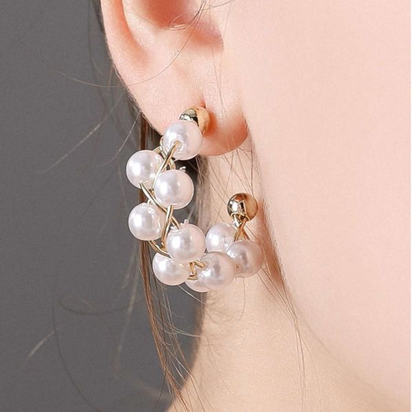 jingrunsheng pearl korean temperament net red women's advanced sense simple personality earrings 2021 new, Black
jingrunsheng pearl korean temperament net red women's advanced sense simple personality earrings 2021 new, Black