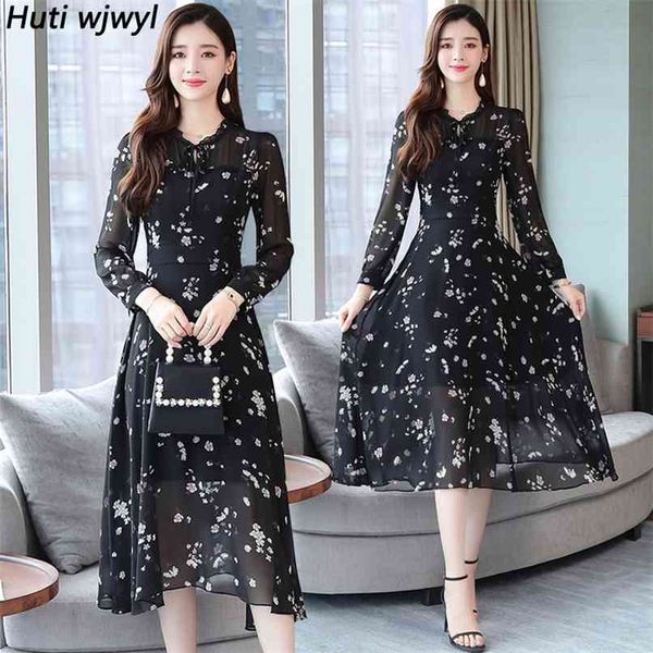 vintage 2xl plus size floral chiffon midi dresses autumn winter print long sleeve dress elegant women bodycon party vestido 210528, Black;gray
vintage 2xl plus size floral chiffon midi dresses autumn winter print long sleeve dress elegant women bodycon party vestido 210528, Black;gray
