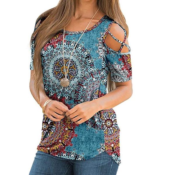 women t-shirts ropa mujer camisetas summer printing short sleeve strappy cold shoulder harajuku tshirts clothing women's t-shirt, White
women t-shirts ropa mujer camisetas summer printing short sleeve strappy cold shoulder harajuku tshirts clothing women's t-shirt, White