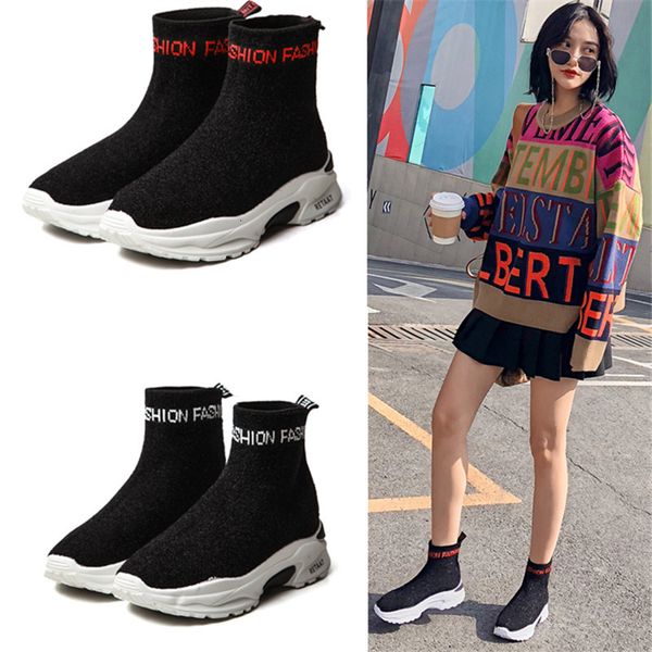 dress shoes women casual arrival fashion breathable sock flat platform slip-on loafers size 40 ultralight sneaker, Black
dress shoes women casual arrival fashion breathable sock flat platform slip-on loafers size 40 ultralight sneaker, Black