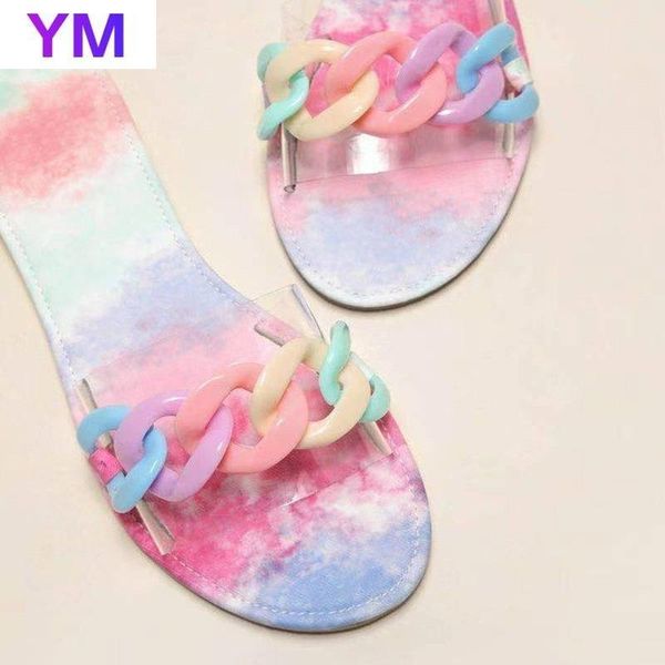 summer women slippers transparency flat sandals open toe fashion chain outdoor beach vacation 2021 plus size 43, Black
summer women slippers transparency flat sandals open toe fashion chain outdoor beach vacation 2021 plus size 43, Black