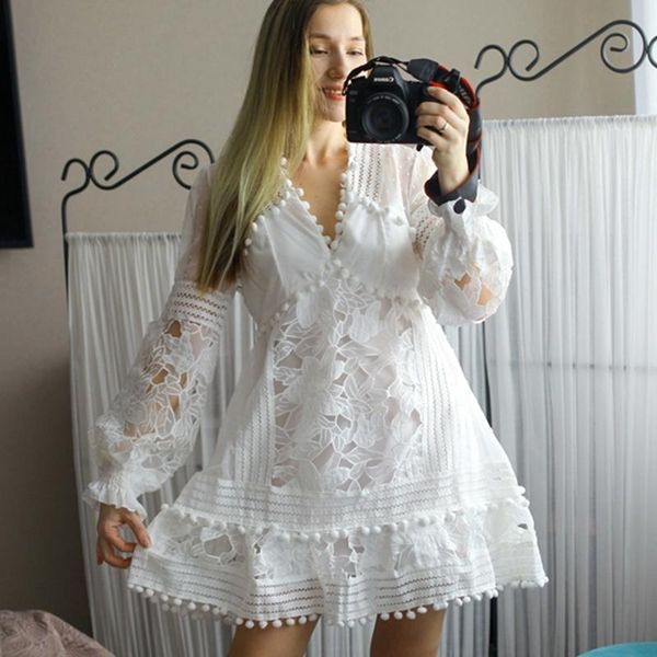 spring summer hollow out patchwork lace white dress lantern sleeve sweet beach vestidos femme robe kobieta sukienka casual dresses, Black;gray
spring summer hollow out patchwork lace white dress lantern sleeve sweet beach vestidos femme robe kobieta sukienka casual dresses, Black;gray