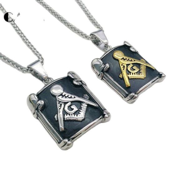 pendant necklaces 2021 2 tone stainless steel curved mason square table necklace men stylish fashion jewelries accessory cara0404, Silver
pendant necklaces 2021 2 tone stainless steel curved mason square table necklace men stylish fashion jewelries accessory cara0404, Silver