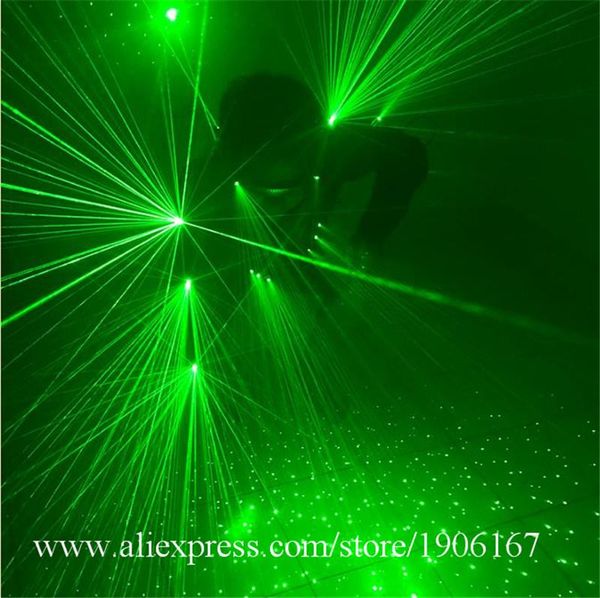 party decoration cool green laser man luminous glasses costume with 16 pcs 532nm 100mw lasers show robot suit stage laserman clothes
party decoration cool green laser man luminous glasses costume with 16 pcs 532nm 100mw lasers show robot suit stage laserman clothes