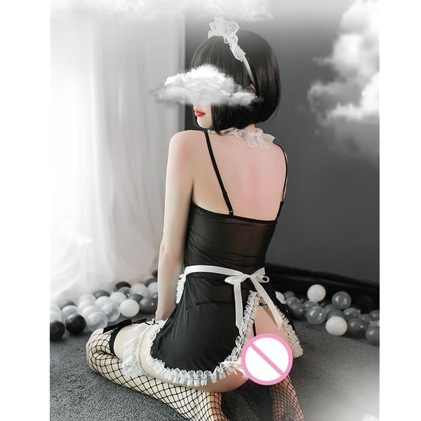 costumes lingerie women uniform temptation cosplay maid uniform erotic costume dress porno underwear lace dress cosplay nurse, Black
costumes lingerie women uniform temptation cosplay maid uniform erotic costume dress porno underwear lace dress cosplay nurse, Black