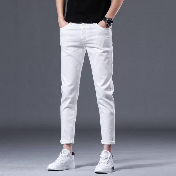 men's pants 2021 summer korean style of the trendy brand ins simple casual self-cultivation wild white, Black
men's pants 2021 summer korean style of the trendy brand ins simple casual self-cultivation wild white, Black