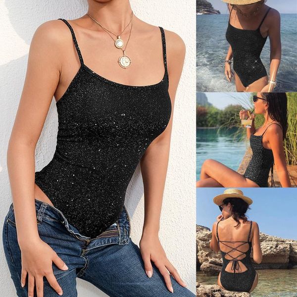 women's jumpsuits & rompers body de mujer bodycon sin mangas mono corto leotardo blusa traje, Black;white
women's jumpsuits & rompers body de mujer bodycon sin mangas mono corto leotardo blusa traje, Black;white