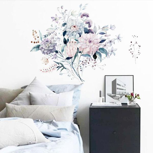 wall stickers water color flowers and plants bedroom living room home background decoration mural wallpaper
wall stickers water color flowers and plants bedroom living room home background decoration mural wallpaper