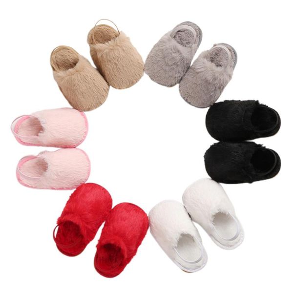 first walkers 2021 baby faux fur sandals soft baotou cute sole flats slides with elastic back strap non-skid infant prewalkers slippers
first walkers 2021 baby faux fur sandals soft baotou cute sole flats slides with elastic back strap non-skid infant prewalkers slippers