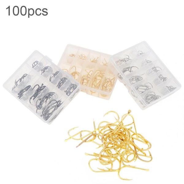 100pcs/lot fishing hook set 3-12# high carbon steel single fishhooks jip barbed carp hooks no hole with box
100pcs/lot fishing hook set 3-12# high carbon steel single fishhooks jip barbed carp hooks no hole with box